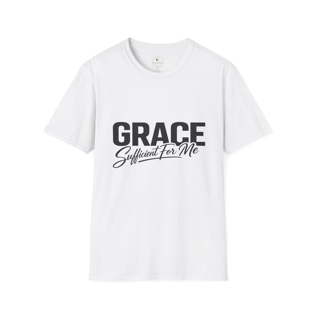 Grace Sufficient For Me T-Shirt | Christian Faith Typography Tee