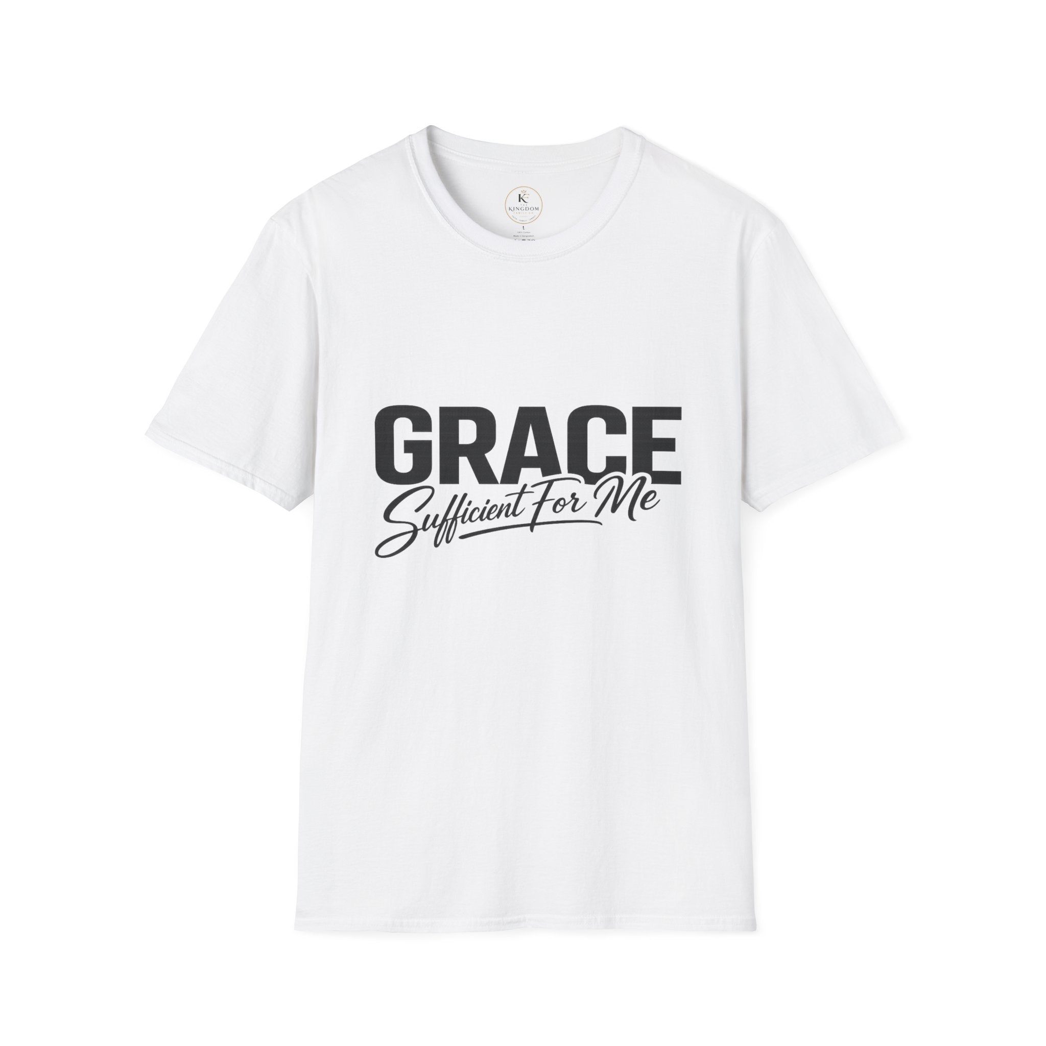 Grace Sufficient For Me T-Shirt | Christian Faith Typography Tee