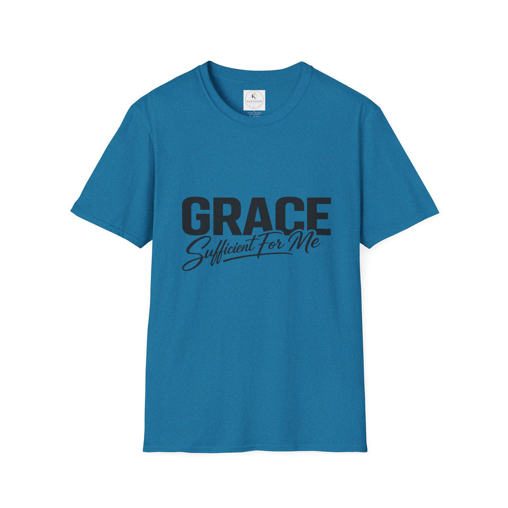 Grace Sufficient For Me T-Shirt | Christian Faith Typography Tee