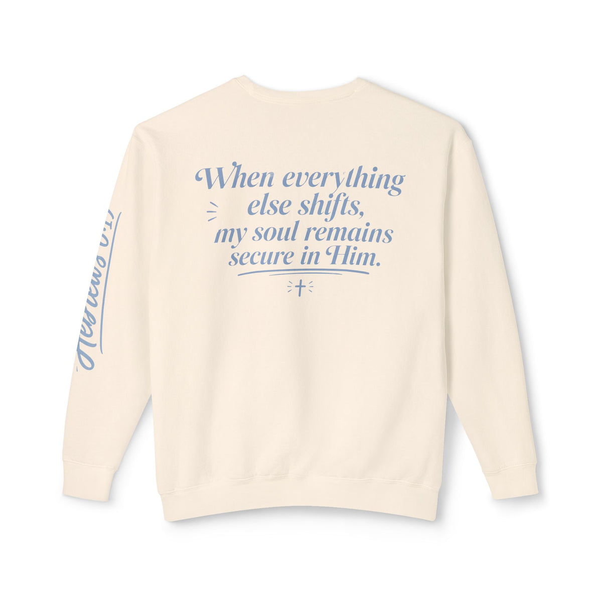 Anchored anchor sweatshirt | Hebrews 6:19 scripture crewneck