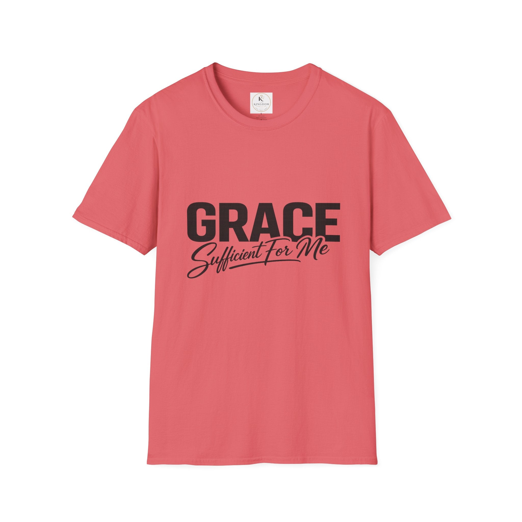 Grace Sufficient For Me T-Shirt | Christian Faith Typography Tee