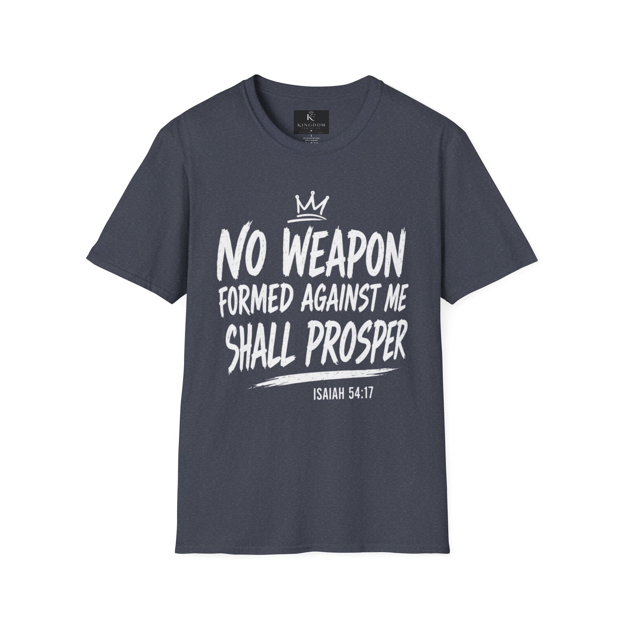 No weapon formed against me shall prosper— Isaiah 54:17