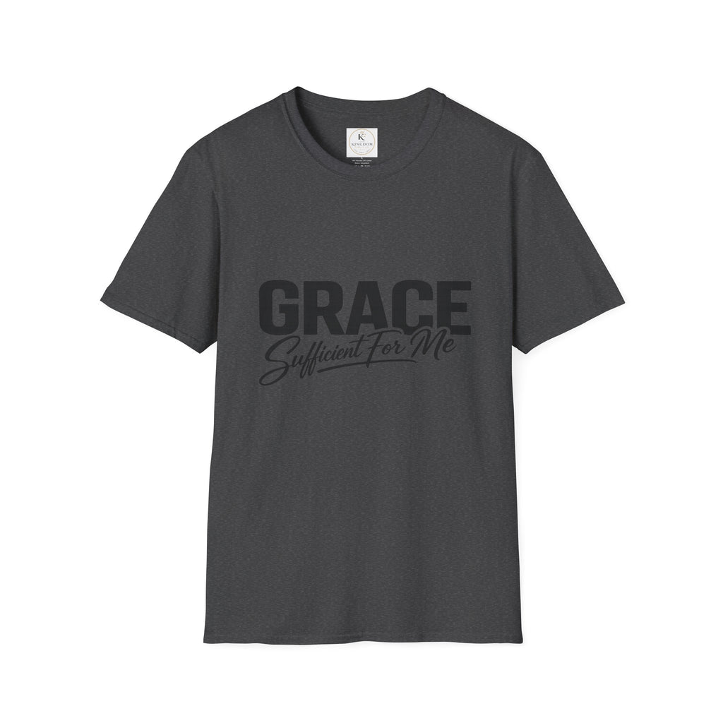 Grace Sufficient For Me T-Shirt | Christian Faith Typography Tee