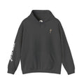 Abide in Him Hoodie — Christian Faith Cross Sweatshirt (John 15:4)