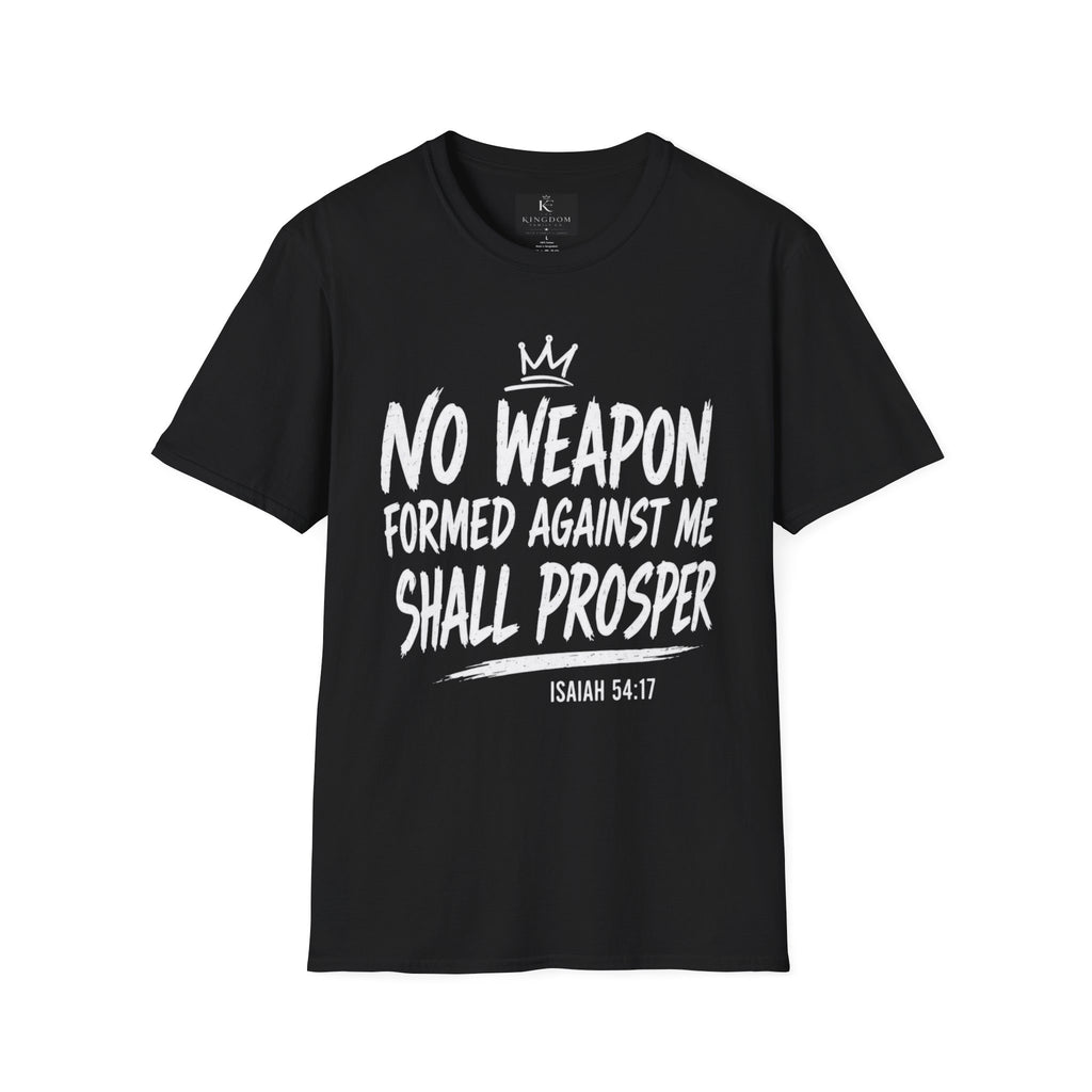 No weapon formed against me shall prosper— Isaiah 54:17