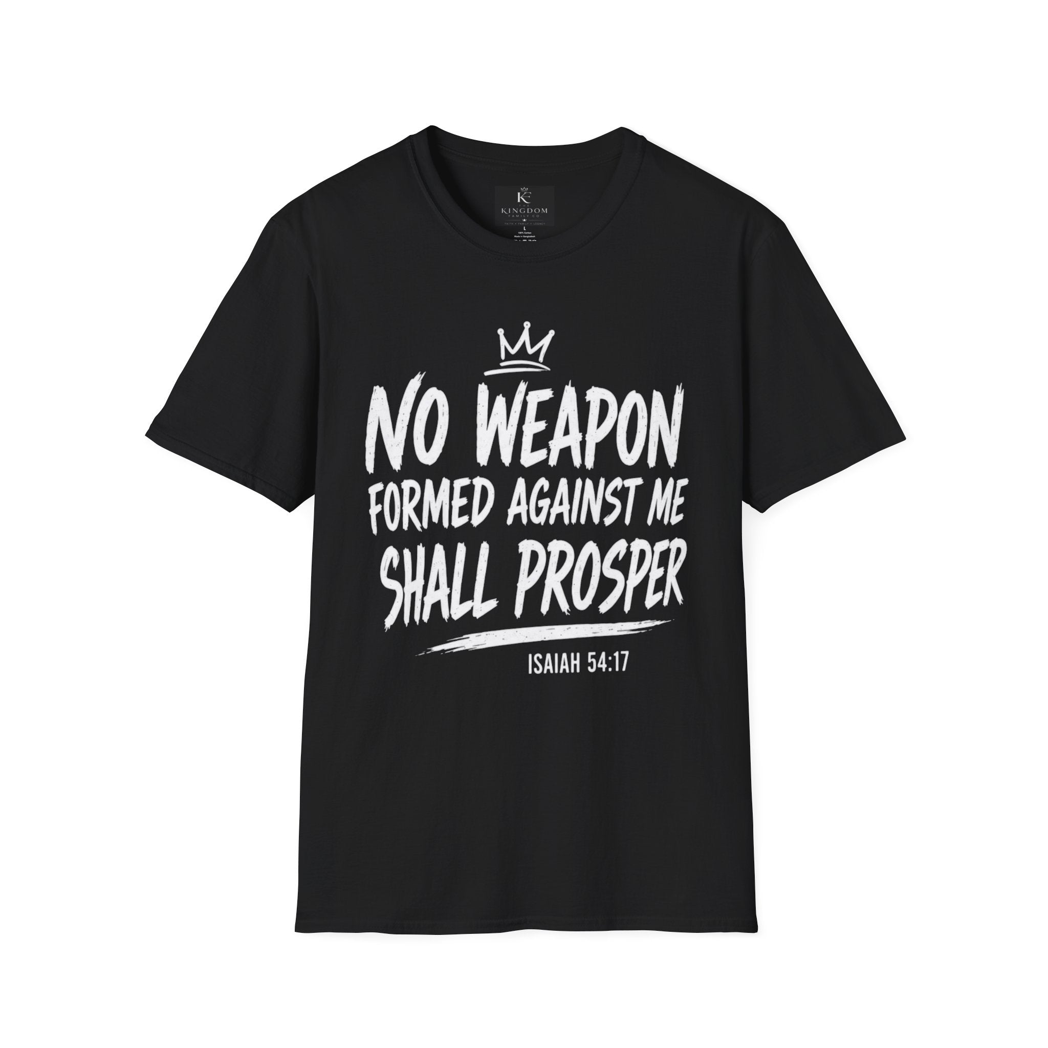 No weapon formed against me shall prosper— Isaiah 54:17