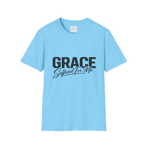 Grace Sufficient For Me T-Shirt | Christian Faith Typography Tee