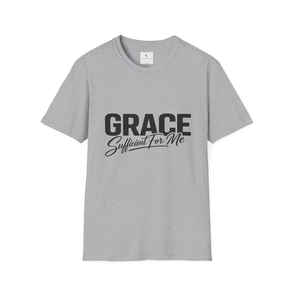 Grace Sufficient For Me T-Shirt | Christian Faith Typography Tee