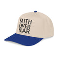 FAITH OVER FEAR Hat — Premium Baseball Cap