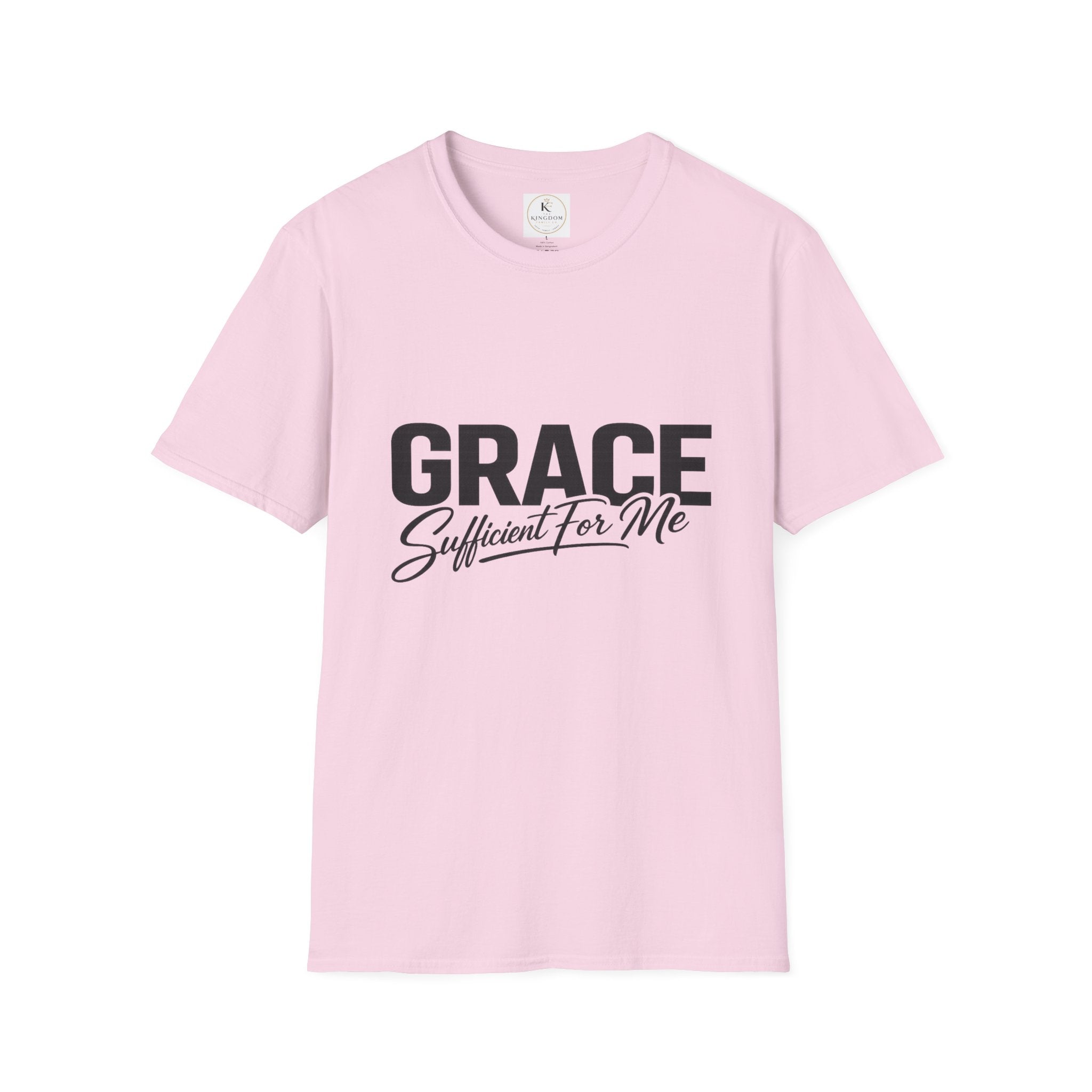 Grace Sufficient For Me T-Shirt | Christian Faith Typography Tee
