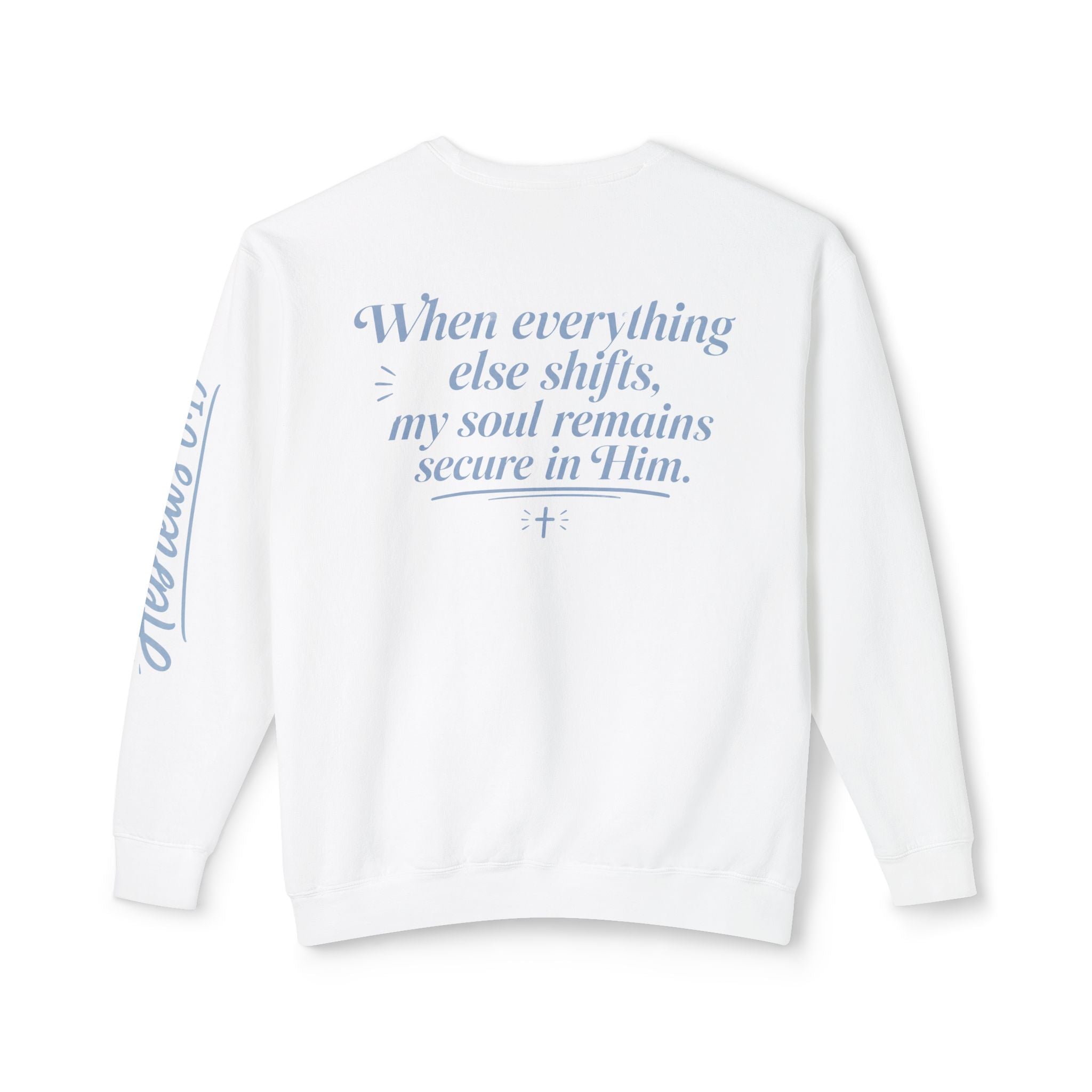 Anchored anchor sweatshirt | Hebrews 6:19 scripture crewneck