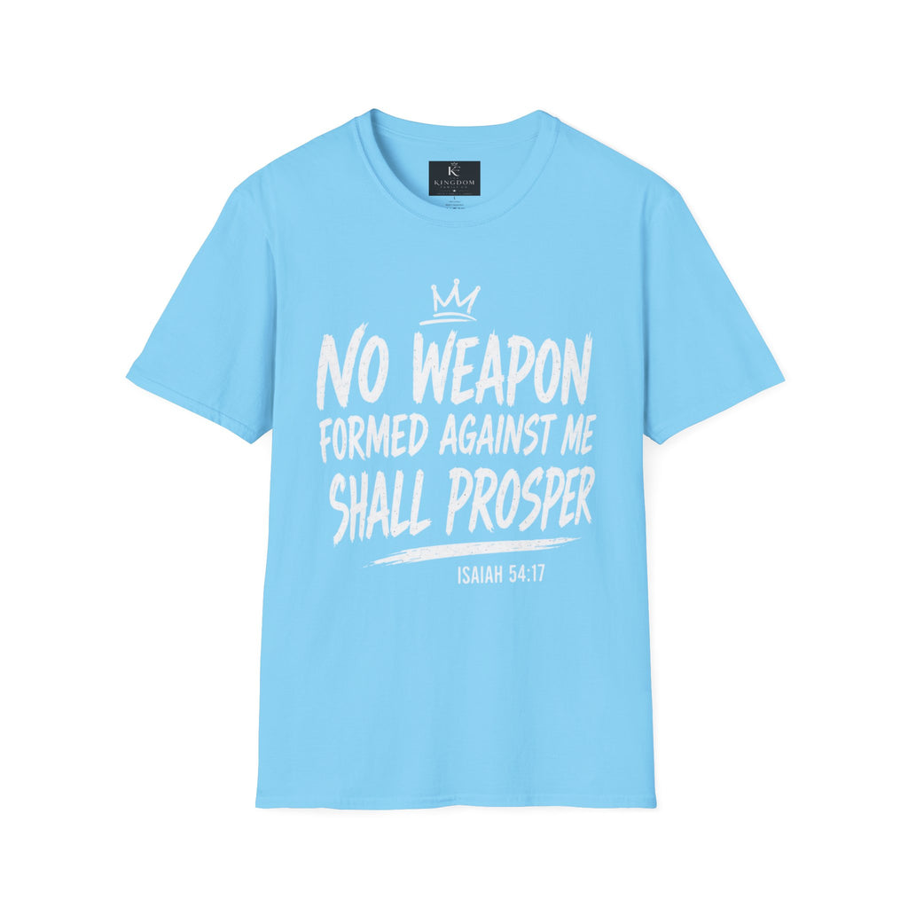 No weapon formed against me shall prosper— Isaiah 54:17