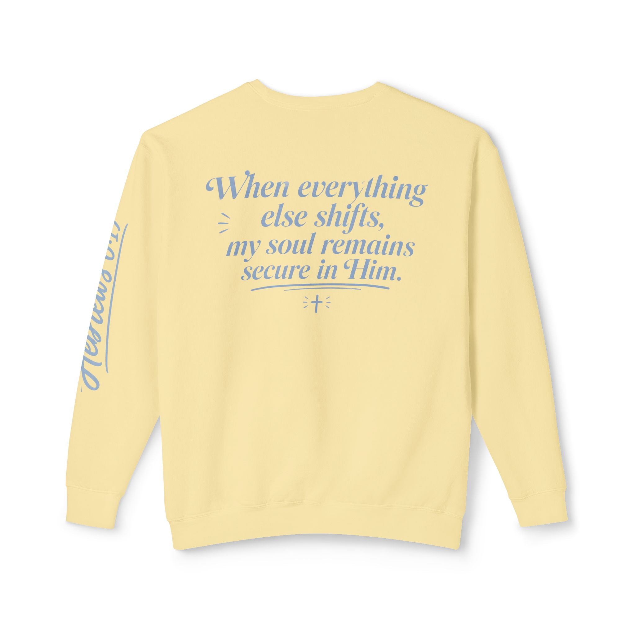 Anchored anchor sweatshirt | Hebrews 6:19 scripture crewneck